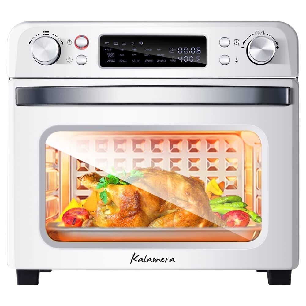 Kalamera Convection Toaster Ovens, 24 Qt Counter-top Air Fryer Toaster Oven Comb