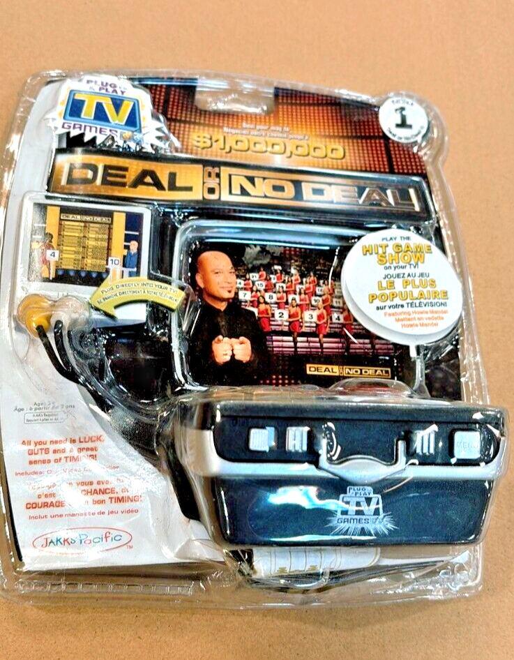 Jakks Pacific Deal or No Deal Plug & Play TV - Factory Sealed New