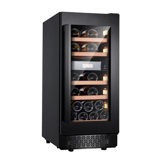 Dual Zone 15 in. Built-In 23-Bottle Wine and 90-Cans Beverage Cooler in Stainles