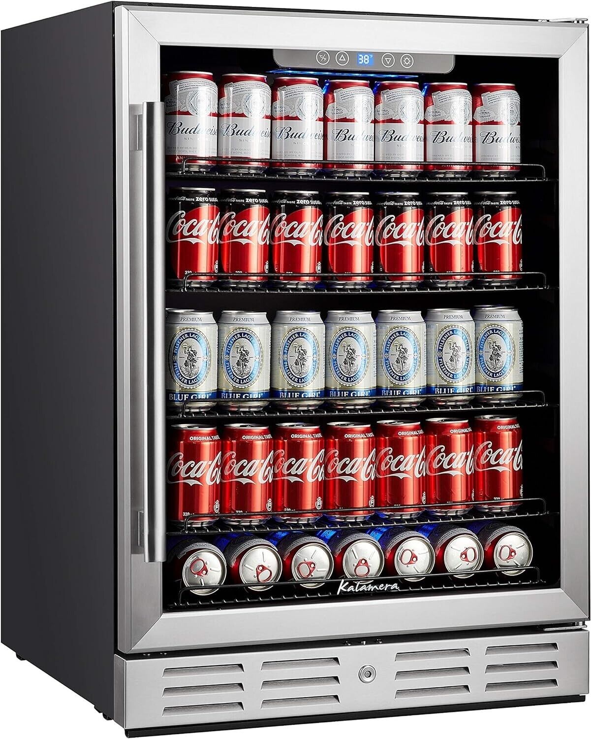 Kalamera 18 Bottle Wine Cooler & 154 Cans Beverage Cooler