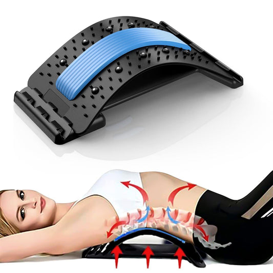 PGG-bro Back Stretcher Lumbar Back Cracker Board Pain Relief Device Multi-Lev...