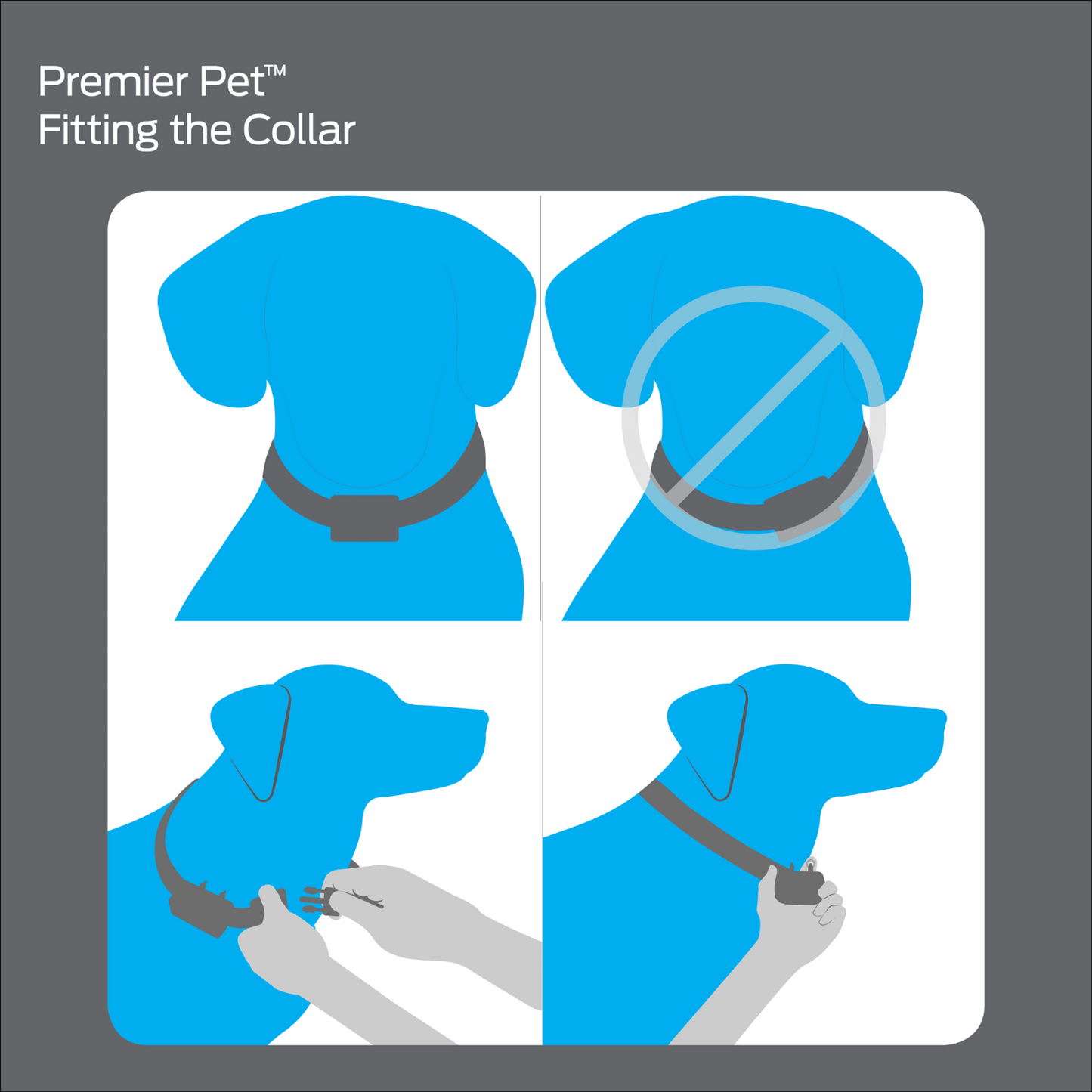 Premier Pet 400 Yard Dog Trainer Collar & Remote GDT00-16301 6mths+ / 8lbs+ NIP