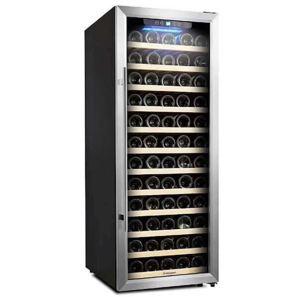 Kalamera 80 Bottle Freestanding Compressor Wine Cooler Single Zone with Touch...